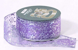 Organza Lint paars L1 Star 50mm 25m