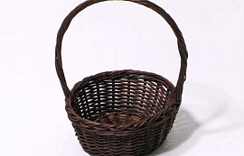 Mini Basket Mahogany 10cm