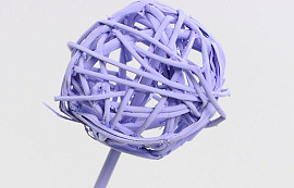 Brunch Ball on 50cm stem purple
