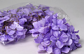 Hydrangea Head Pastel Lilac D16cm 