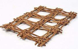 Net, Square 40x50cm brown