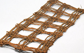 Net, Square 40x100cm brown