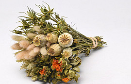 Dried Flower Bouquet Natural 25cm