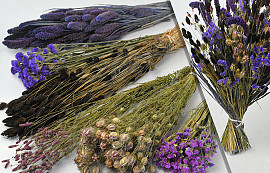 Dried Flower Bouquet Purple XL