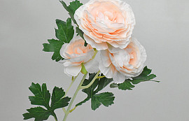 Artificial Camellia Peach 70cm 