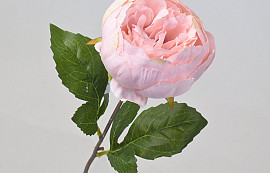 Pivoine artificielle Rose 42cm 