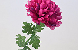 Künstliche Chrysantheme Rosa 52cm 