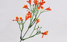 Dekorativer Zweig Orange 33cm 