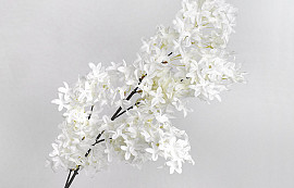 Branche de lilas artificielle Blanc 100cm 
