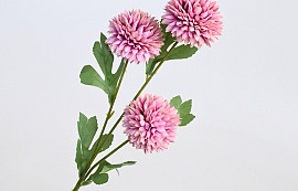 Artificial Chrysanthemum Pink 66cm 