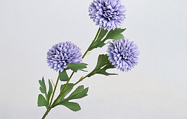 Artificial Chrysanthemum Violet 66cm 