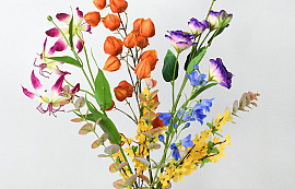 Bouquet de Fleurs Artificielle Coloré