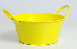 Zinc bowl Yellow