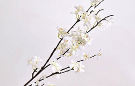 Fleur de pomme Blanc 84cm