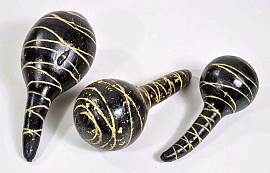 Calabash Handcrafted Black 16-21cm