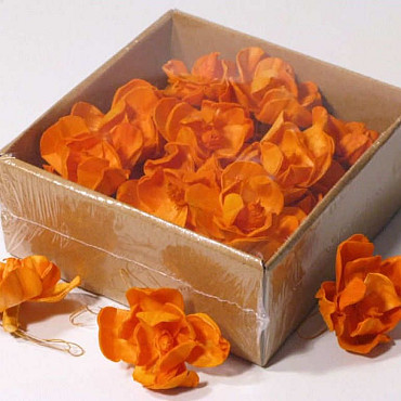 Sola Magnolia 6cm Orange 18pcs
