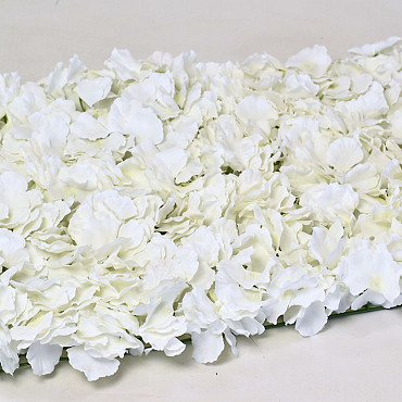 Blumen Paneele 60x40cm Weiss