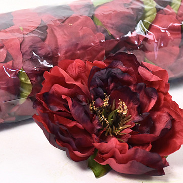 Peony D13cm Red