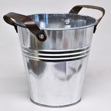 Bucket Zinc H21cm 