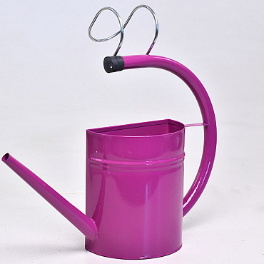 Balcony Watering Can H17cm Fuchsia