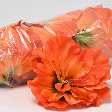 Hibiscus D14cm Orange