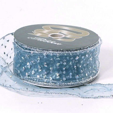 Organza Band Grün G1 37mm 25m