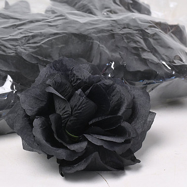 Rose D10cm Noir