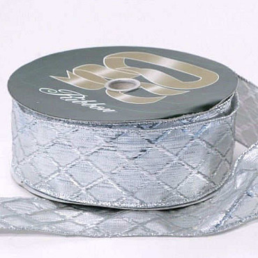 Ribbon Silver-2 50mm 25m