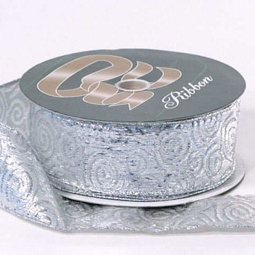 Ribbon Silver-3 50mm 25m