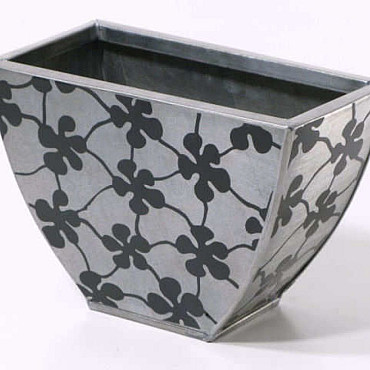 Bak Halve Maan -Fiore- zwart 15cm