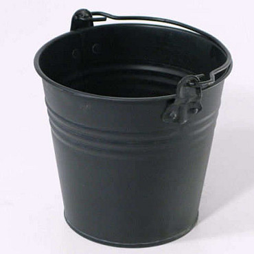 Eimer Schwarz 16cm