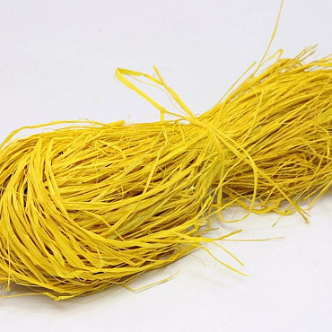 Raffia Gelb 250gr.