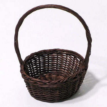 Mini Mandje Mahonie 10cm