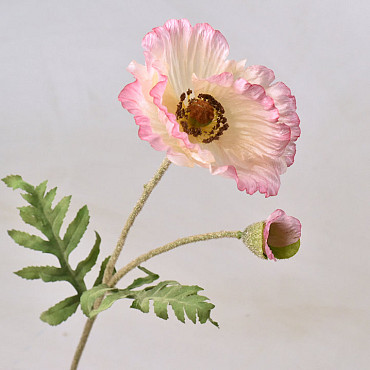 Poppy Flower 65cm Pink