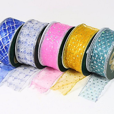 Organza Ribbon 5-Pack