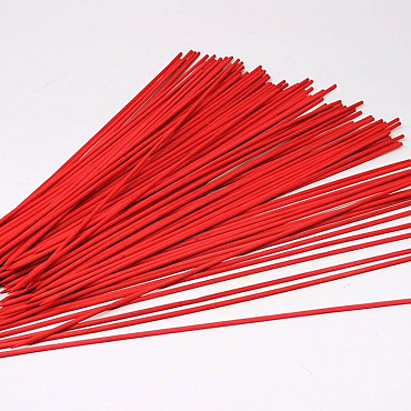 Bambus Zweig 60cm Rot