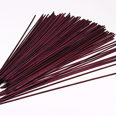 Bambus Zweig 60cm Aubergine