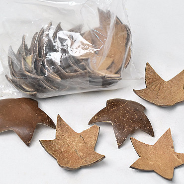 Coconut Shell Star 10cm 25pcs