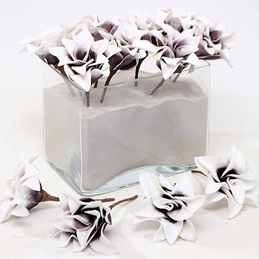 Foam flower 14cm Purple