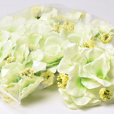 Hydrangea Head D14cm Light Green