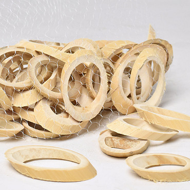 Bamboo Ring Oval 5 - 6cm 50pcs