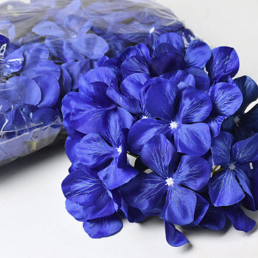 Hydrangea Head Royal Blue D16cm