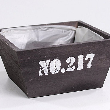 Planter 21cm grey
