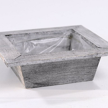 Wooden Planter 25x25cm