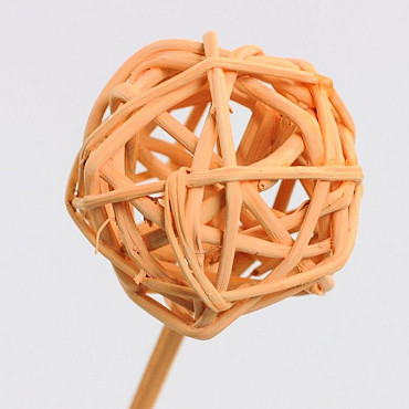 Brunch Ball auf 50cm Stiel Orange