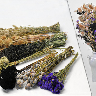 DIY Dried Flower Bouquet XL Very Peri