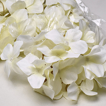 Tête d'Hortensia Crème D16cm