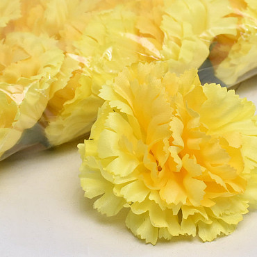 Carnation Yellow D9cm