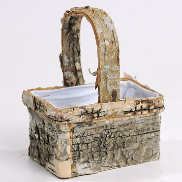 Mini Basket Birch 9cm