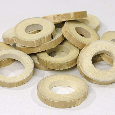 Bamboo Slice 15pcs 5-8cm